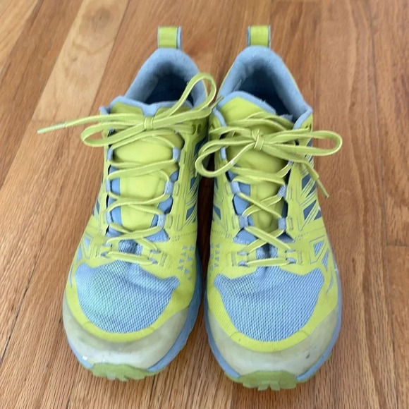 La Sportiva sz 8.5 yellow grey Jackal ergonomic mountain running shoe great cond - Picture 1 of 7